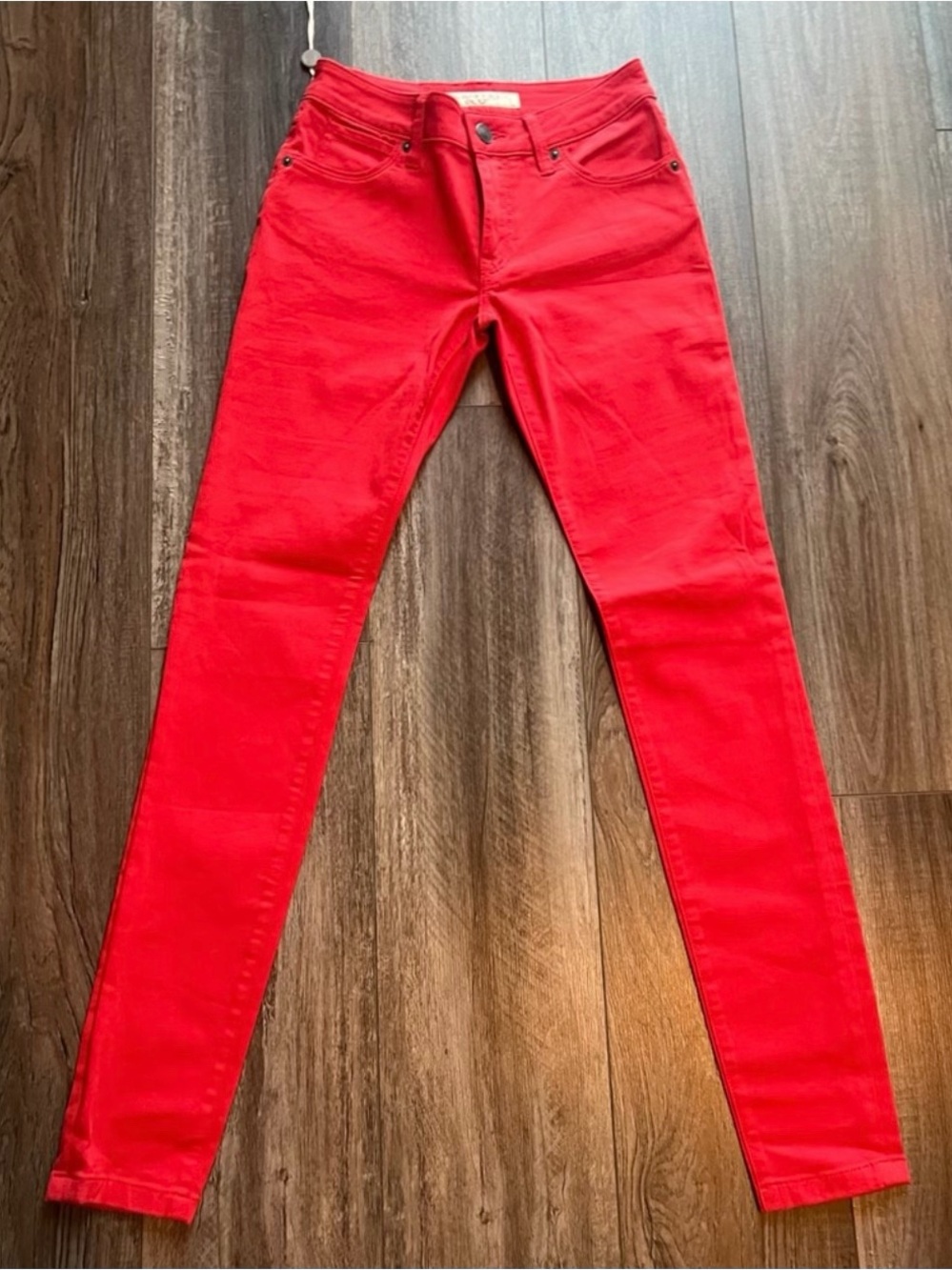 Burberry Vibrant Red Skinny Jeans